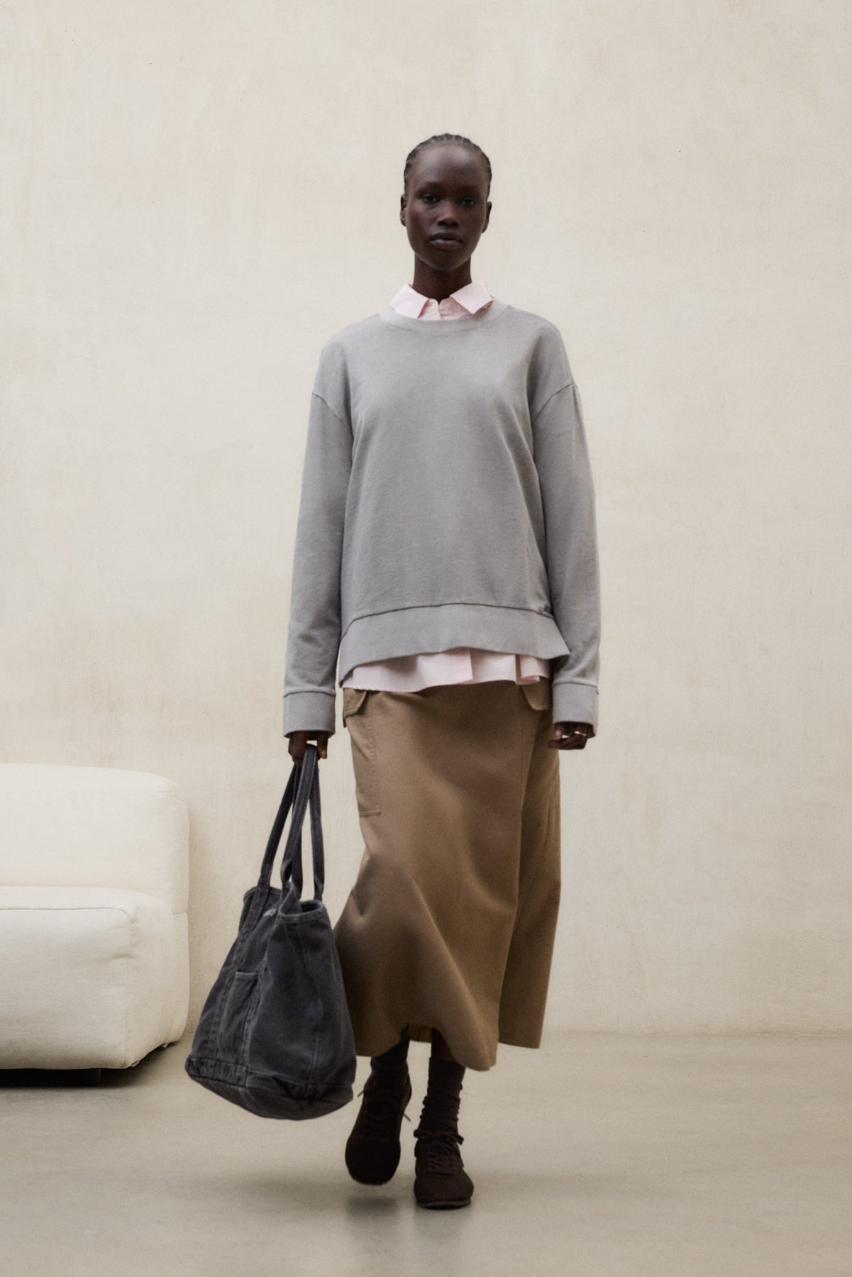 CAMISETA BAHIA GRIS OSCURO