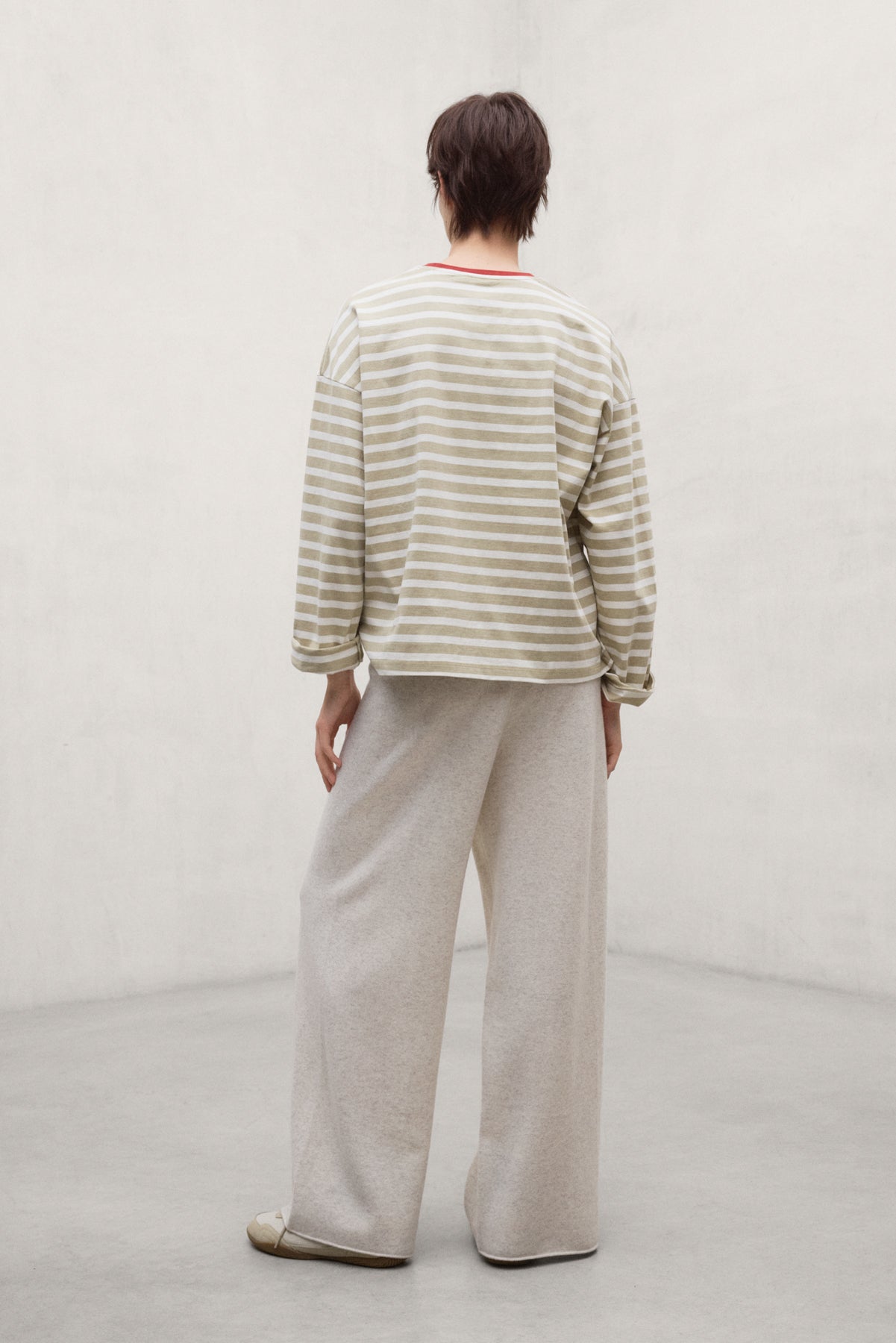 T-SHIRT BERGAMI BEIGE