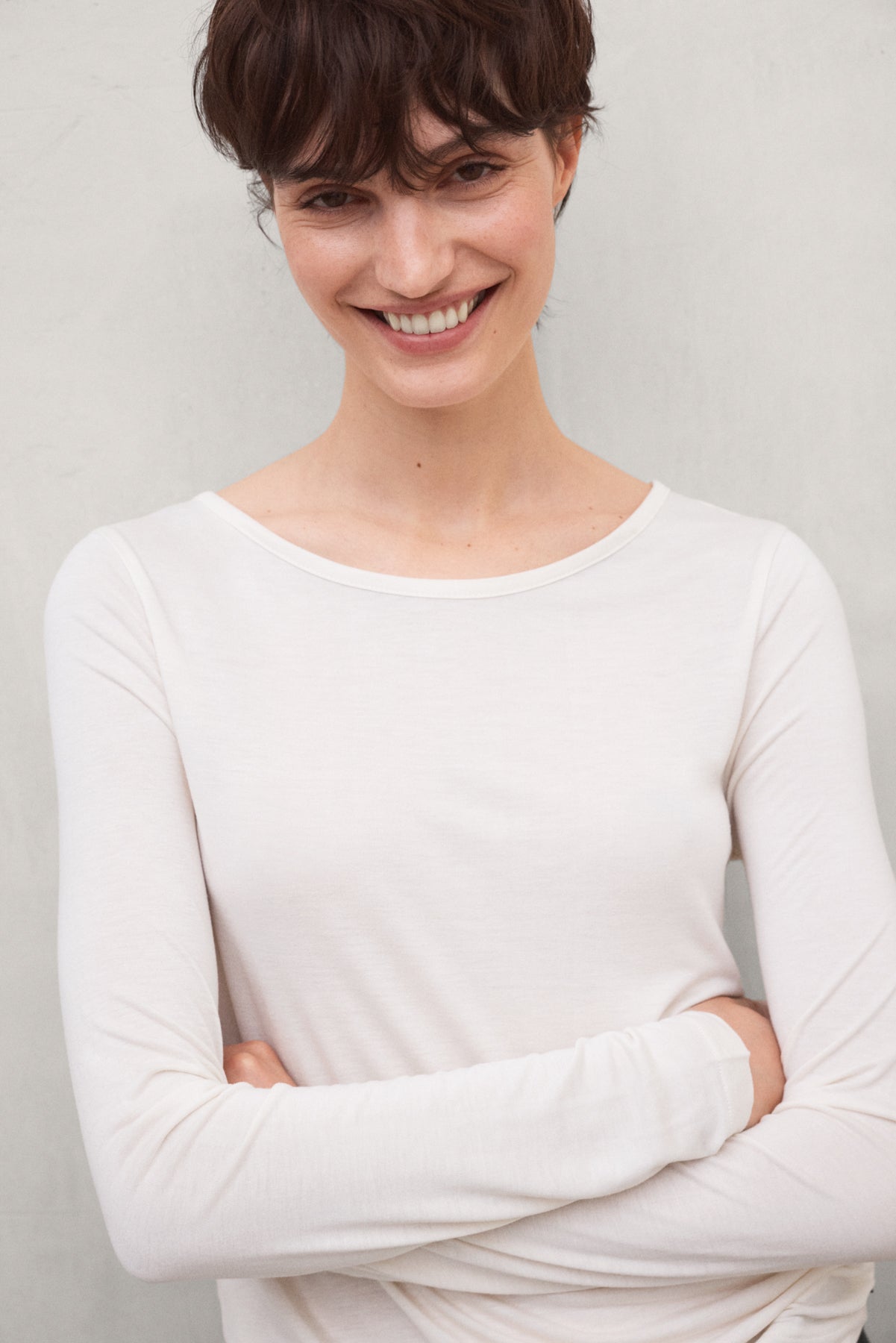 CAMISETA BOLONA BLANCA