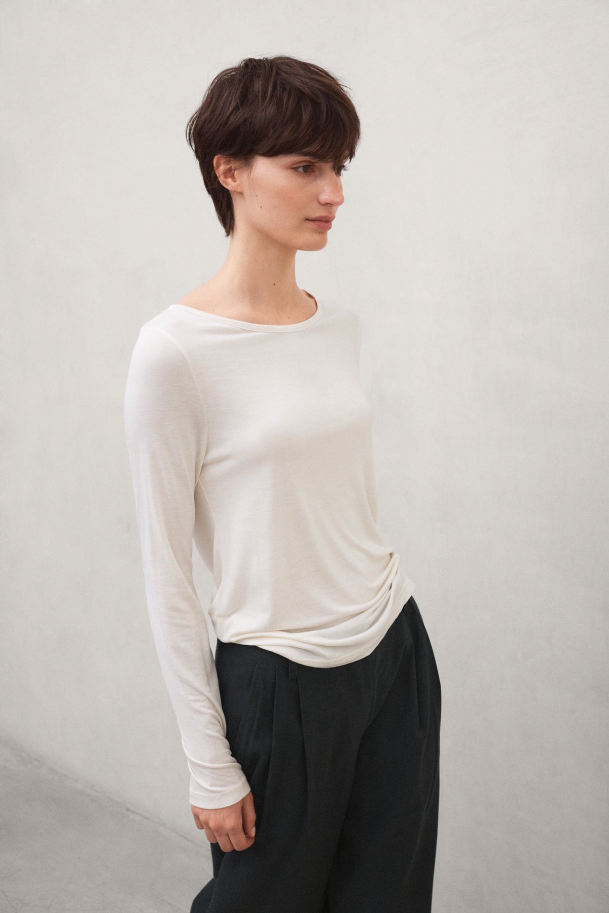 CAMISETA BOLONA BLANCA