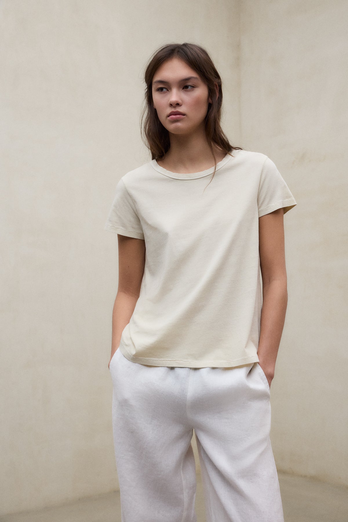 CAMISETA KEILE BEIGE