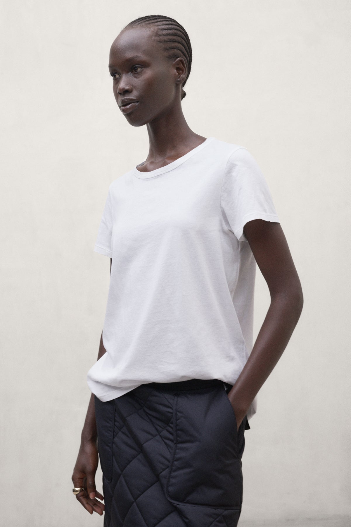 WHITE KEILE T-SHIRT