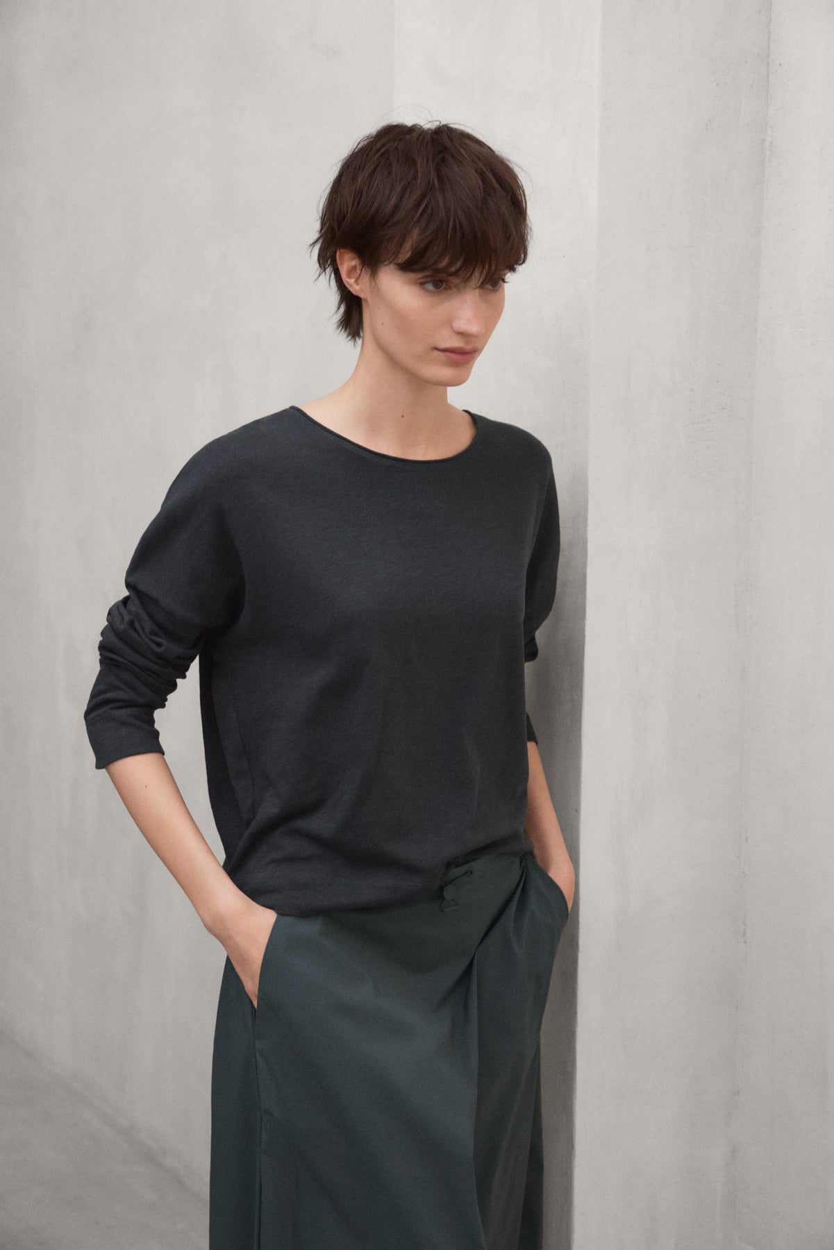 MAGLIETTA VERONE GRIGIO SCURO