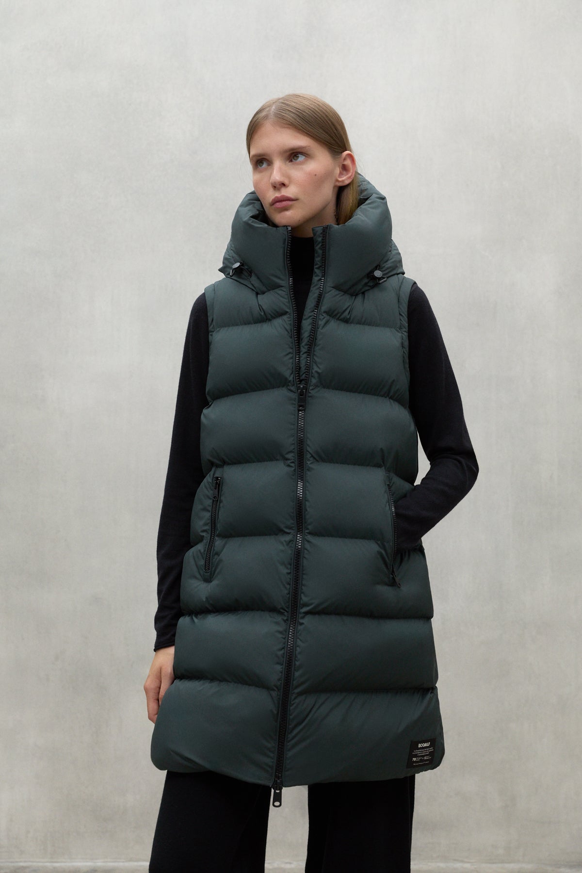 GILET MANLIE VERDE SCURO