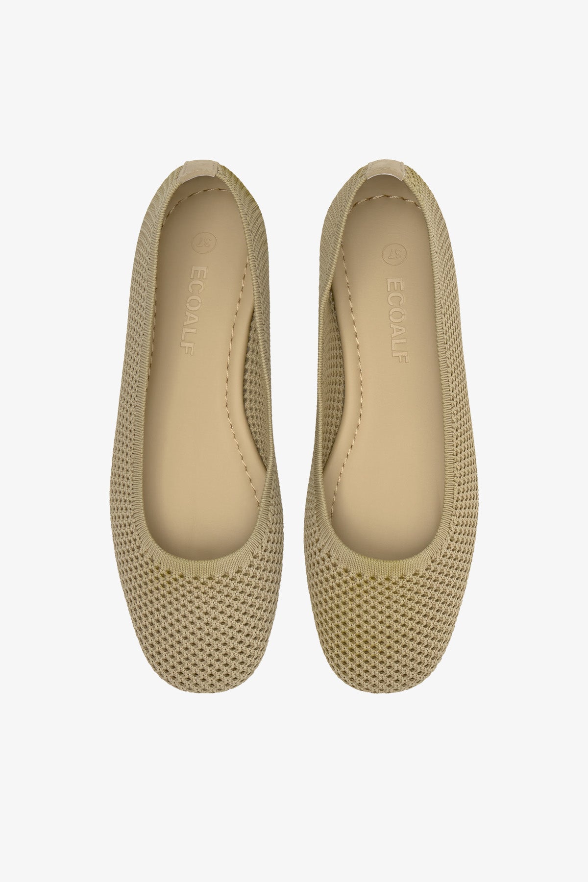 BEIGE ADELAIDE BALLET PUMPS