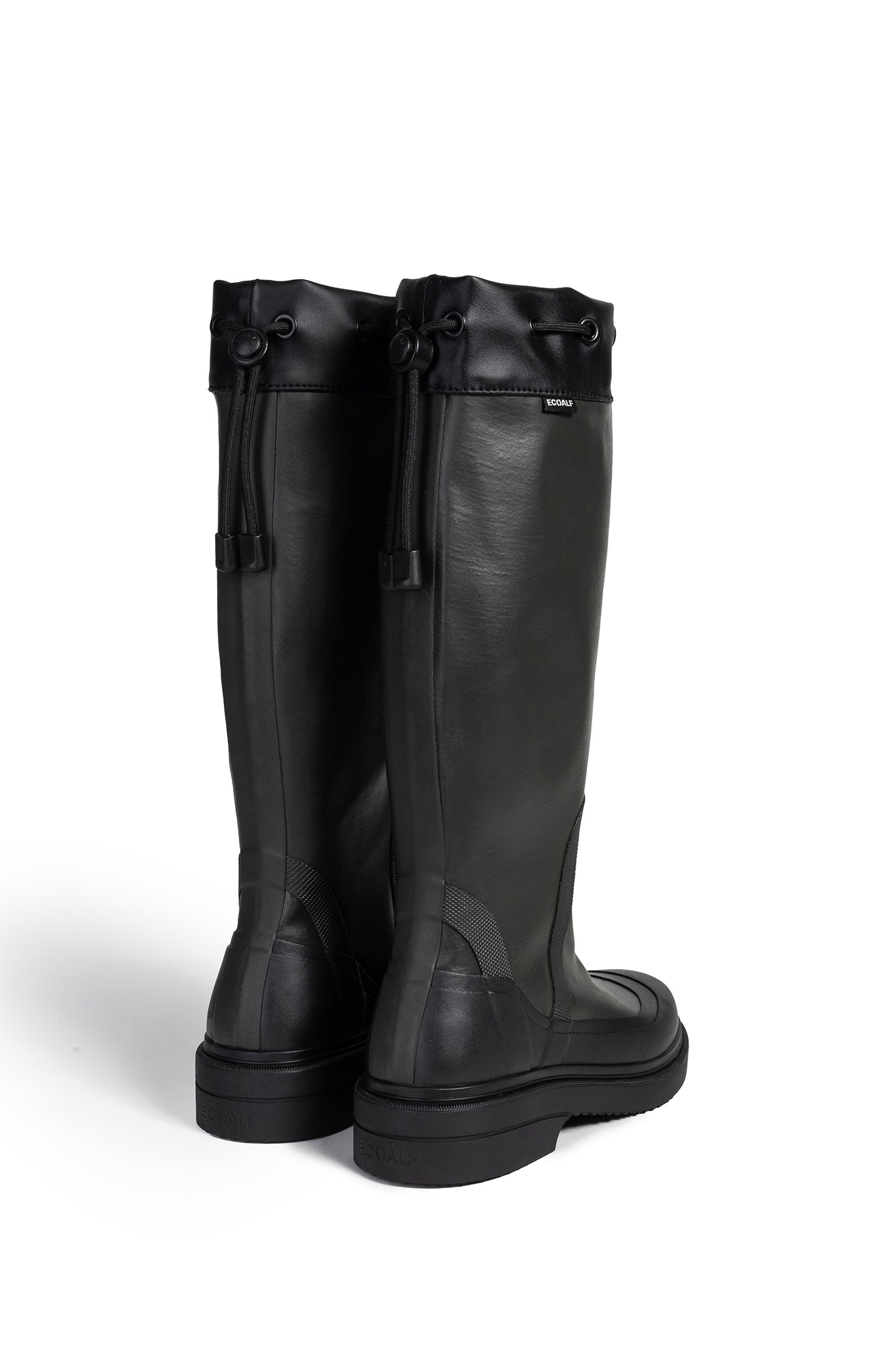 DARK GREEN ANA MARIA HIGH WELLINGTON BOOTS