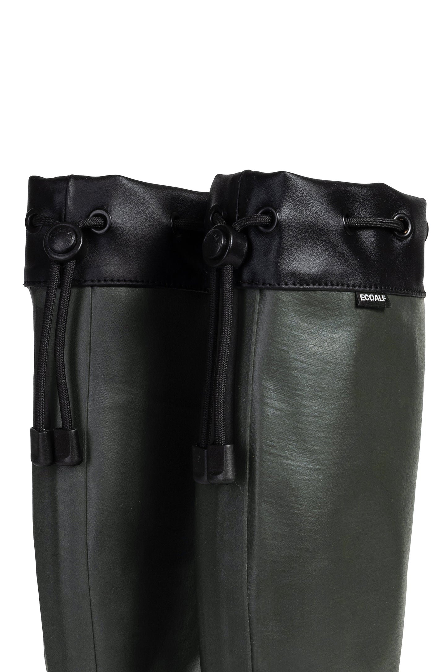 DARK GREEN ANA MARIA HIGH WELLINGTON BOOTS