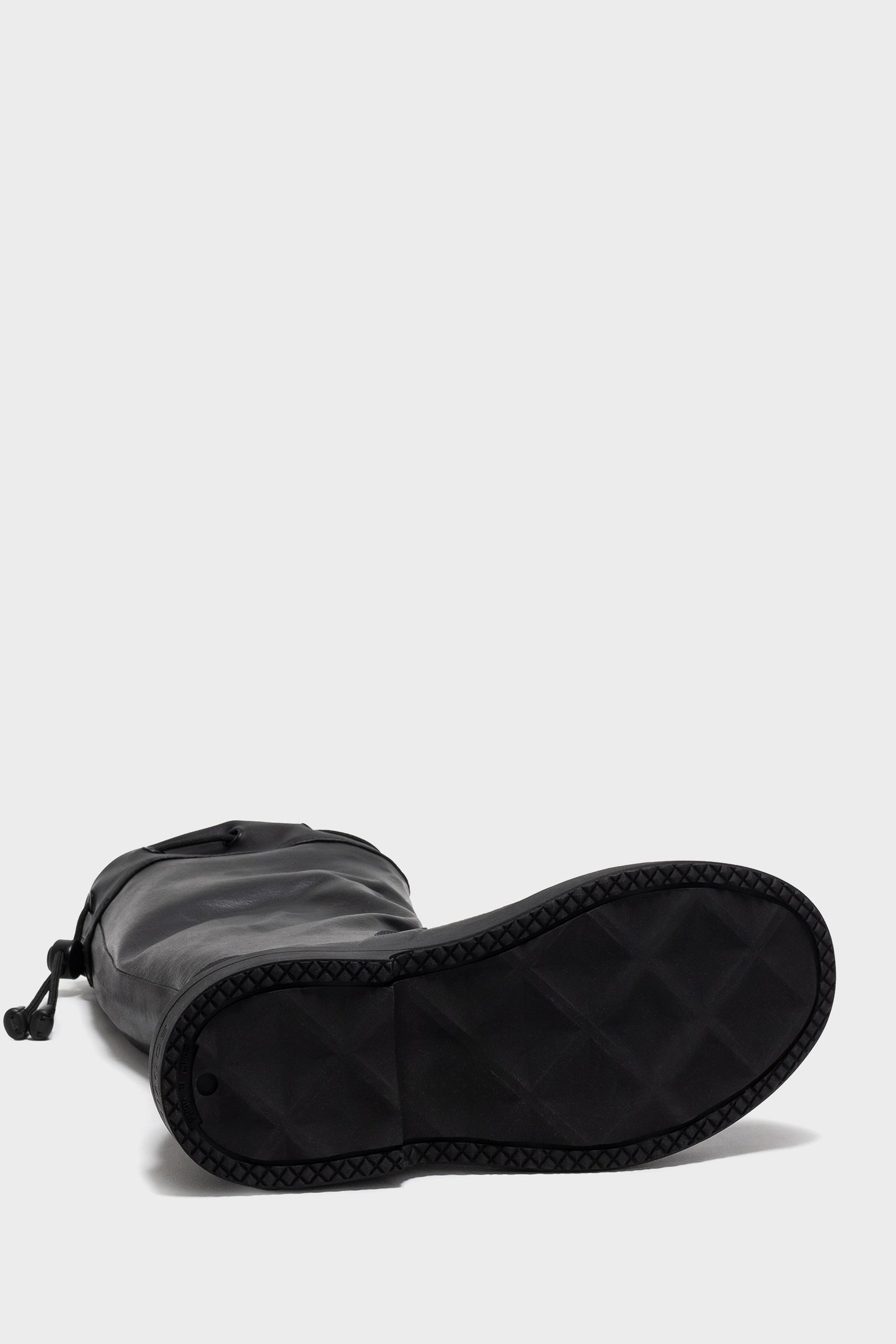 BLACK ANA MARIA HIGH WELLINGTON BOOTS