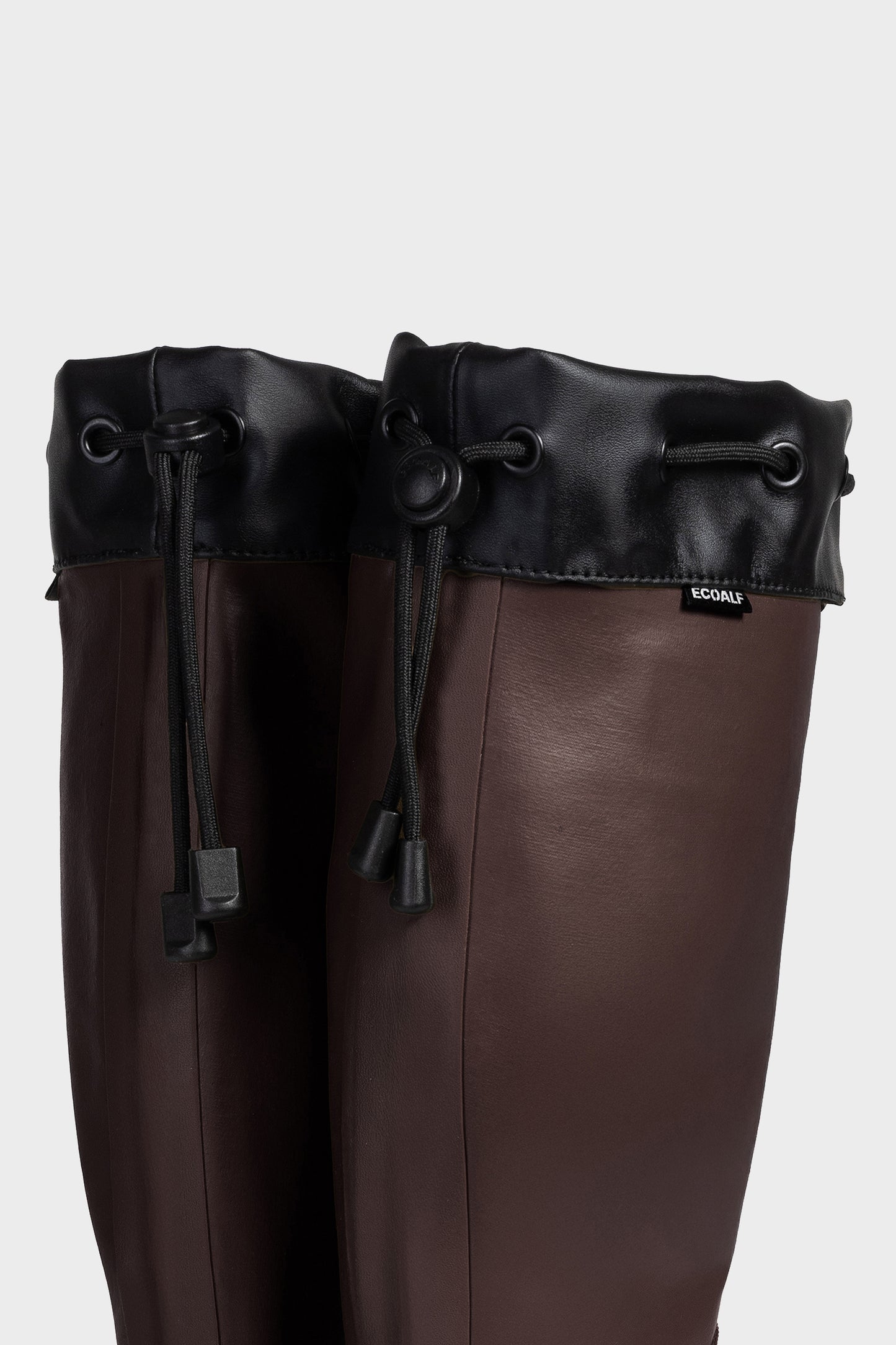 BROWN ANA MARIA HIGH WELLINGTON BOOTS