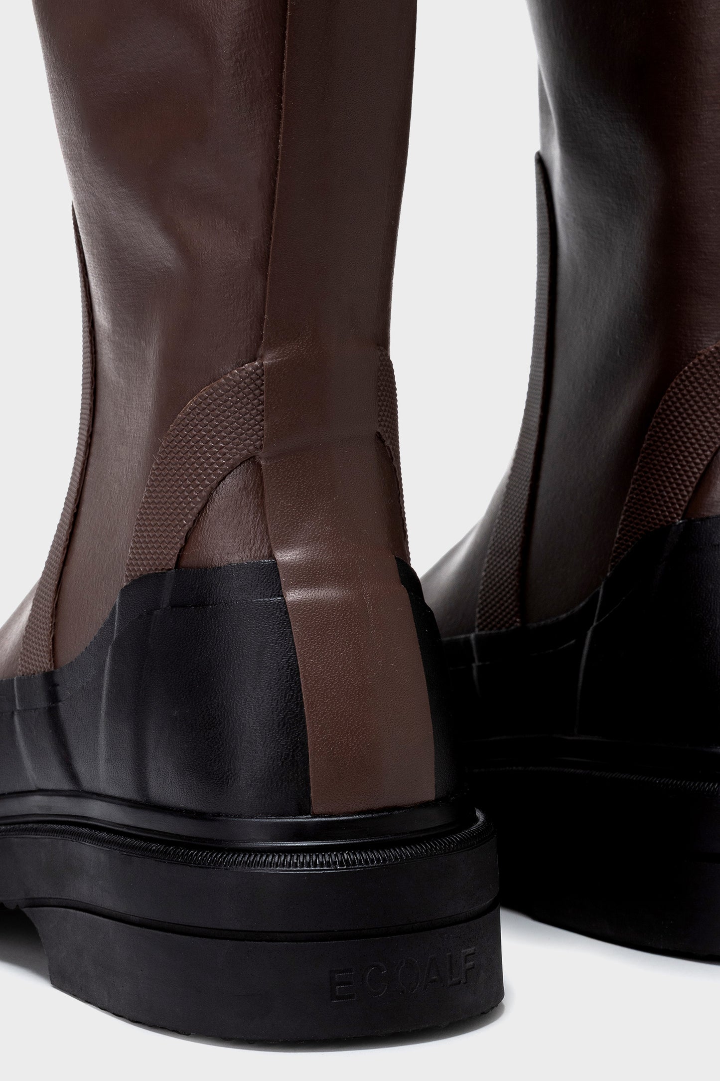 BROWN ANA MARIA HIGH WELLINGTON BOOTS