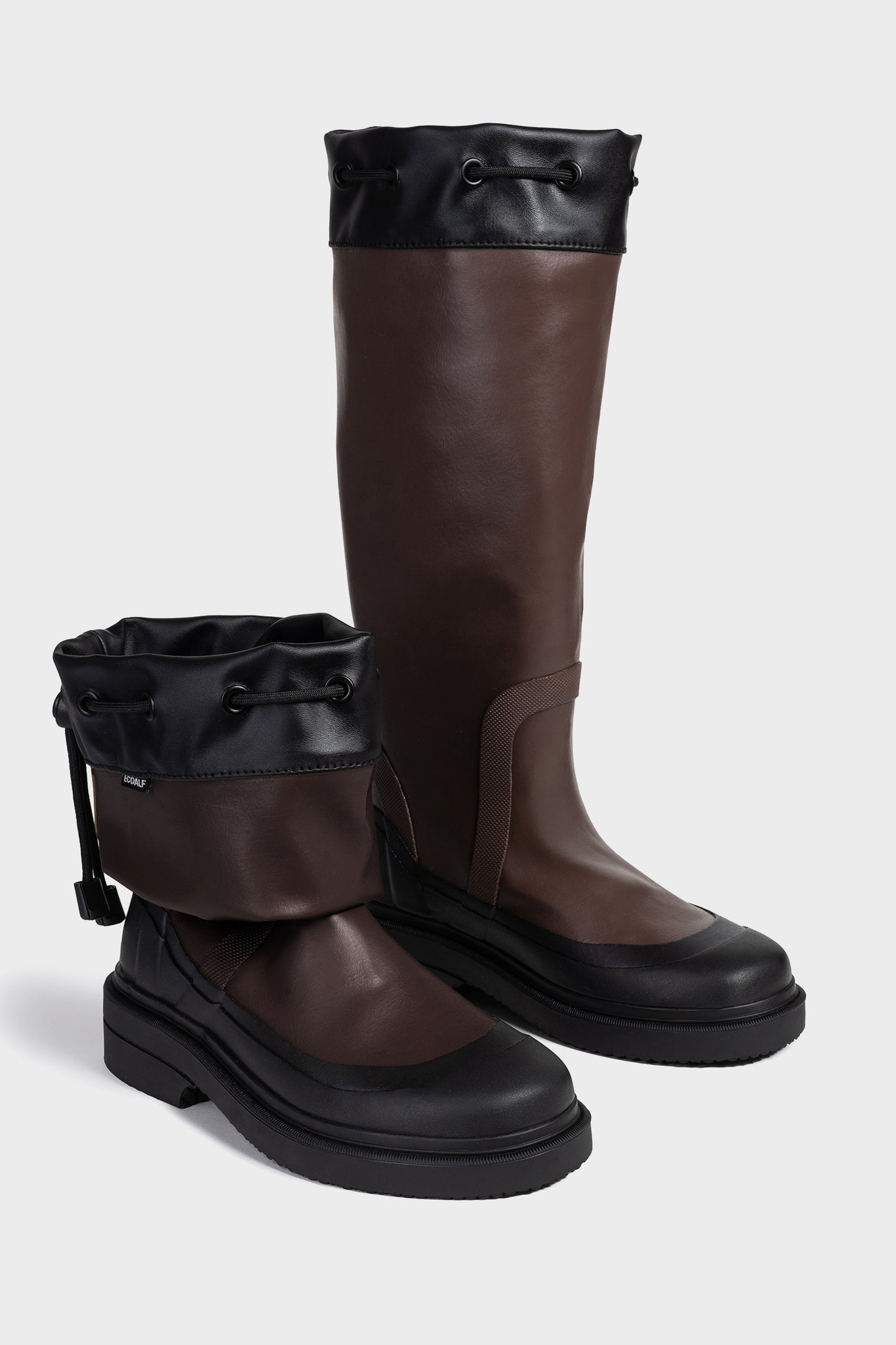 BROWN ANA MARIA HIGH WELLINGTON BOOTS