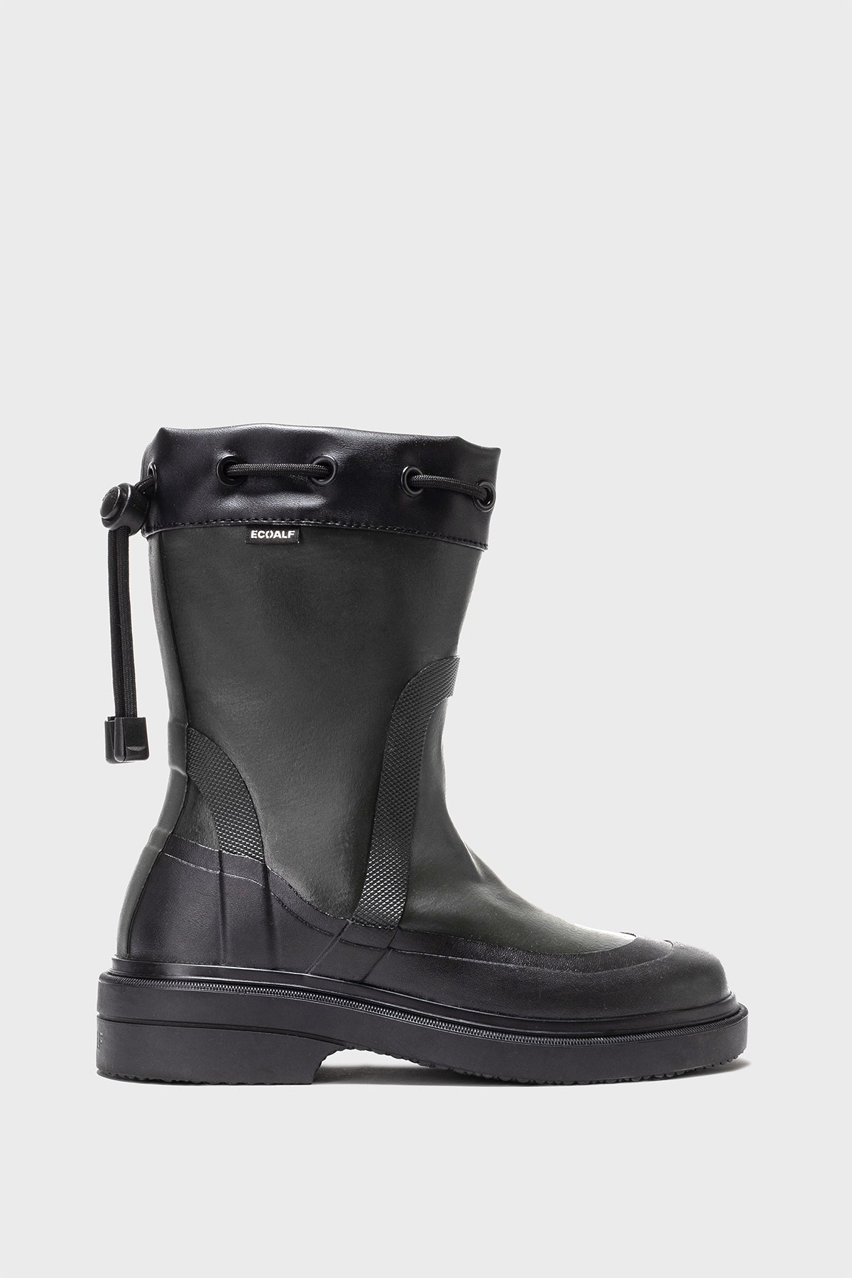 DARK GREEN ANA MARIA LOW WELLINGTON BOOTS