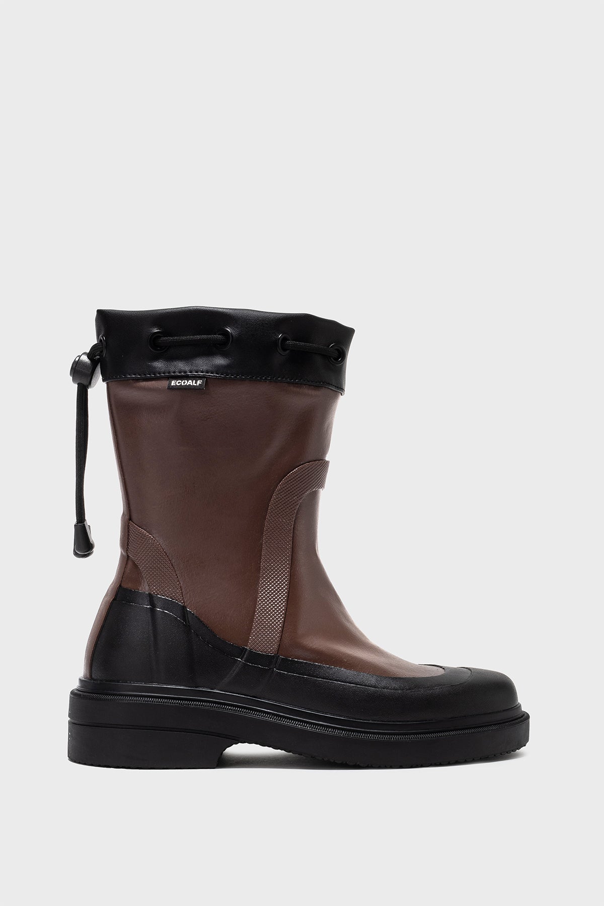 BROWN ANA MARIA LOW WELLINGTON BOOTS