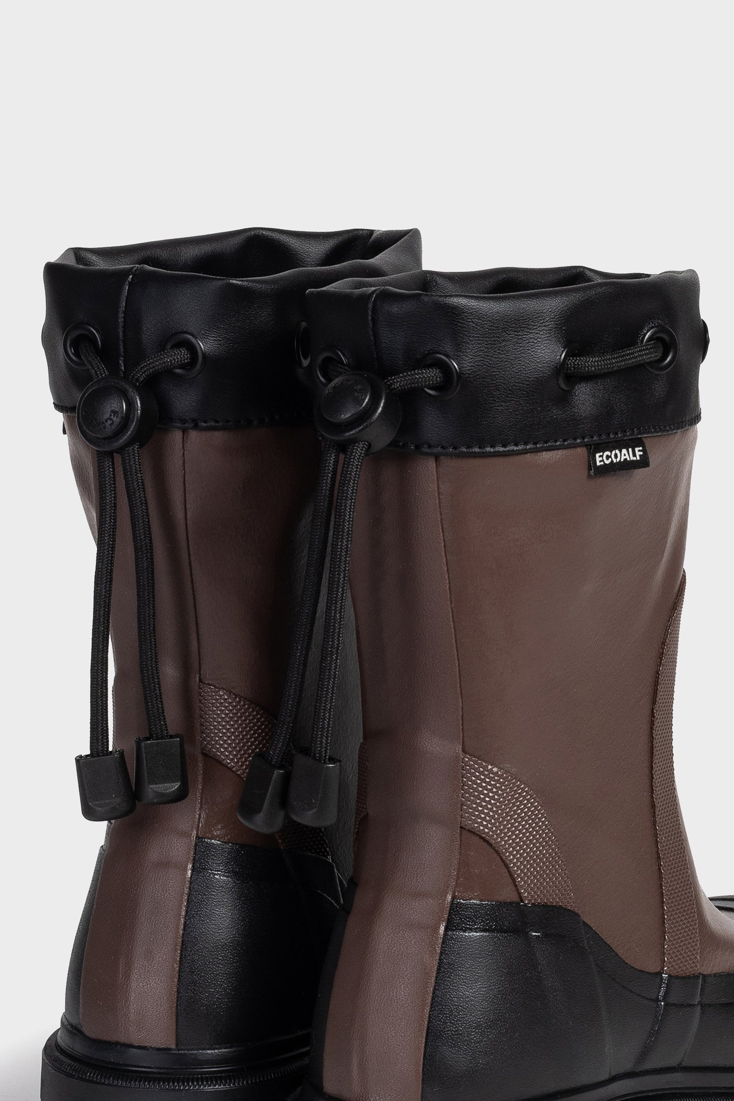 BROWN ANA MARIA LOW WELLINGTON BOOTS