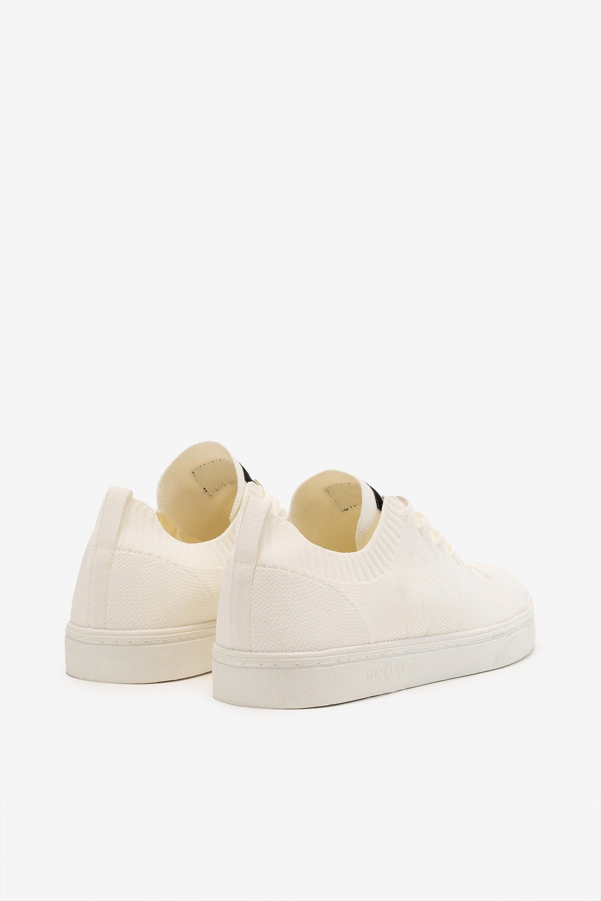 WHITE JERSEY TRAINERS