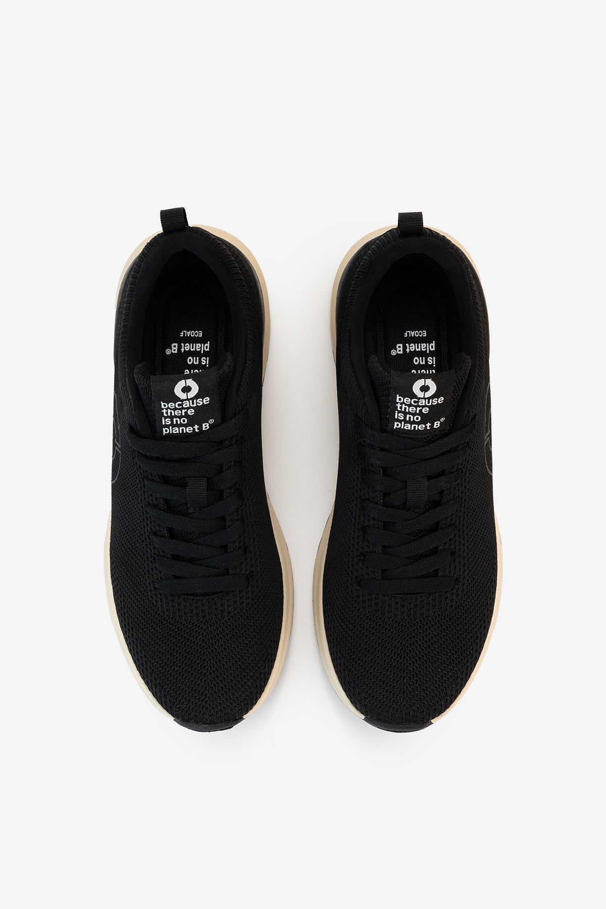 BLACK KNITTED CONDE TRAINERS
