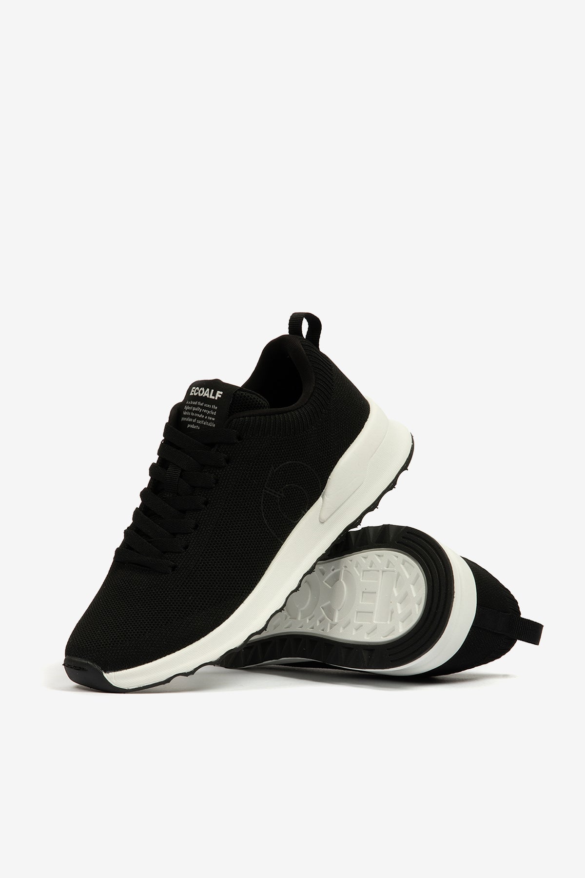 BLACK CONDEKNIT TRAINERS