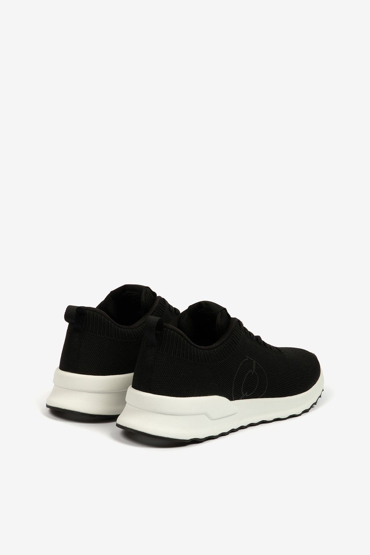 BLACK CONDEKNIT TRAINERS