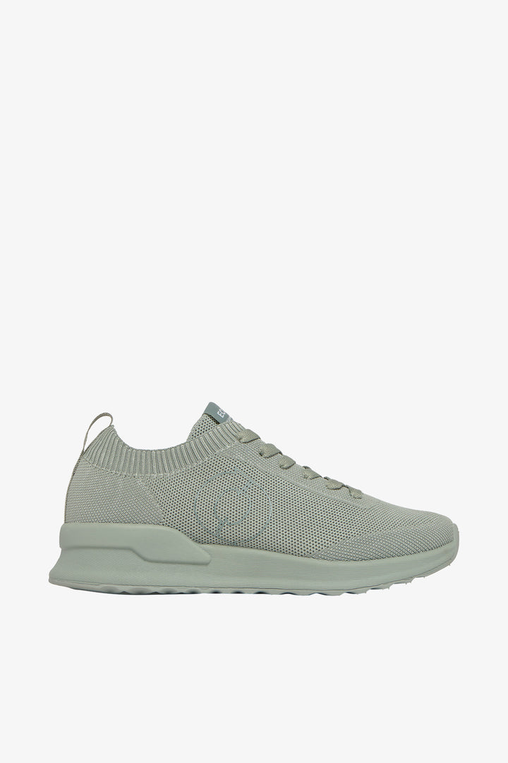 KNITTED CONDE KNIT TRAINERS DYED GREEN