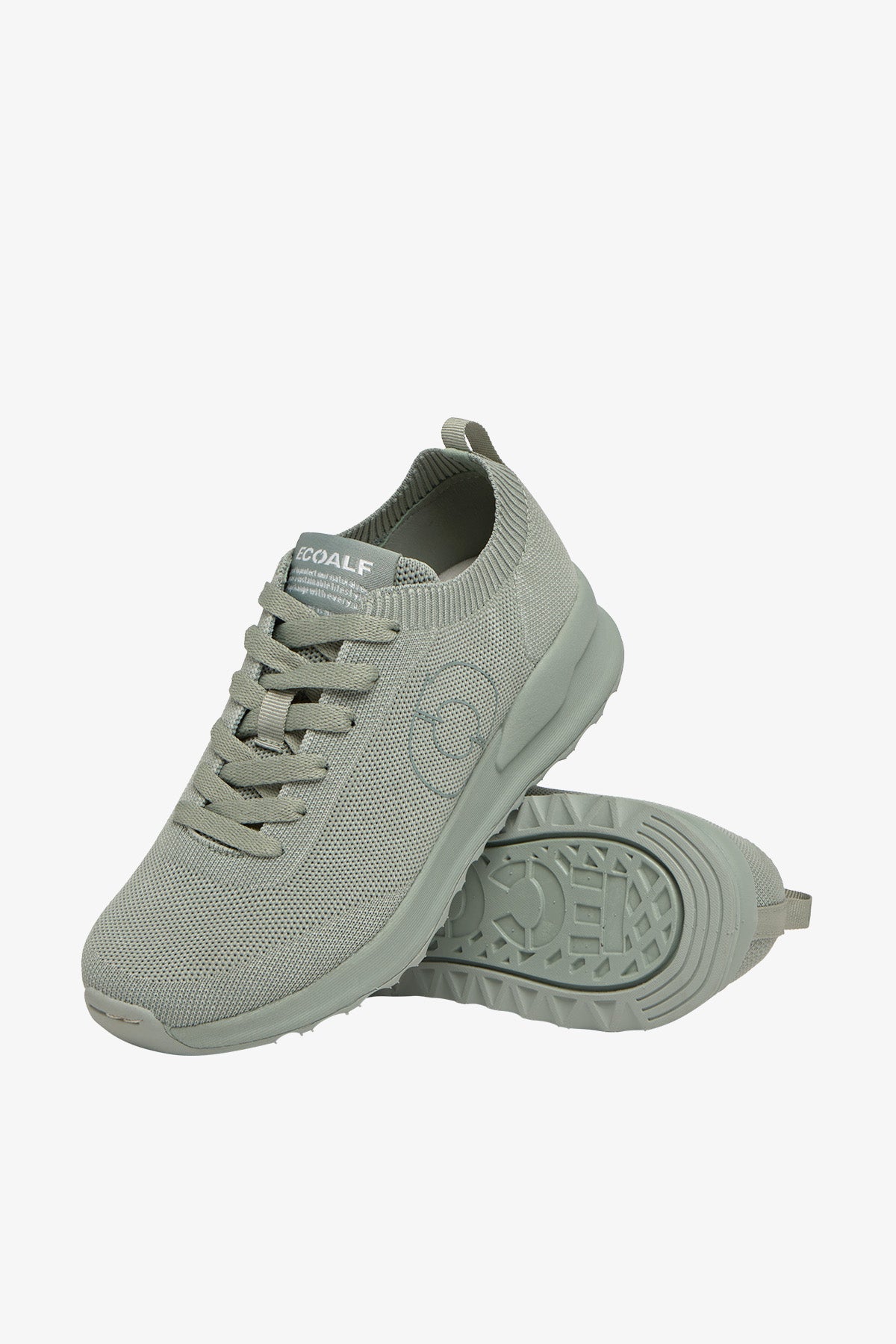 KNITTED CONDE KNIT TRAINERS DYED GREEN