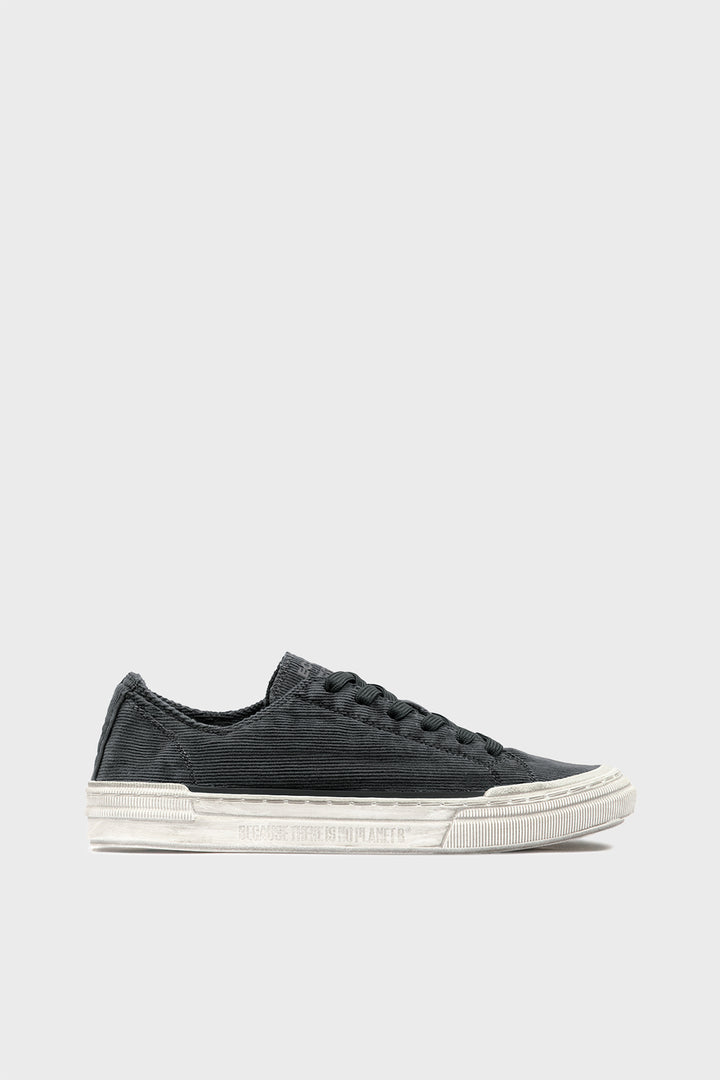 ZAPATILLA STRENK CORDUROY GRIS OSCURO