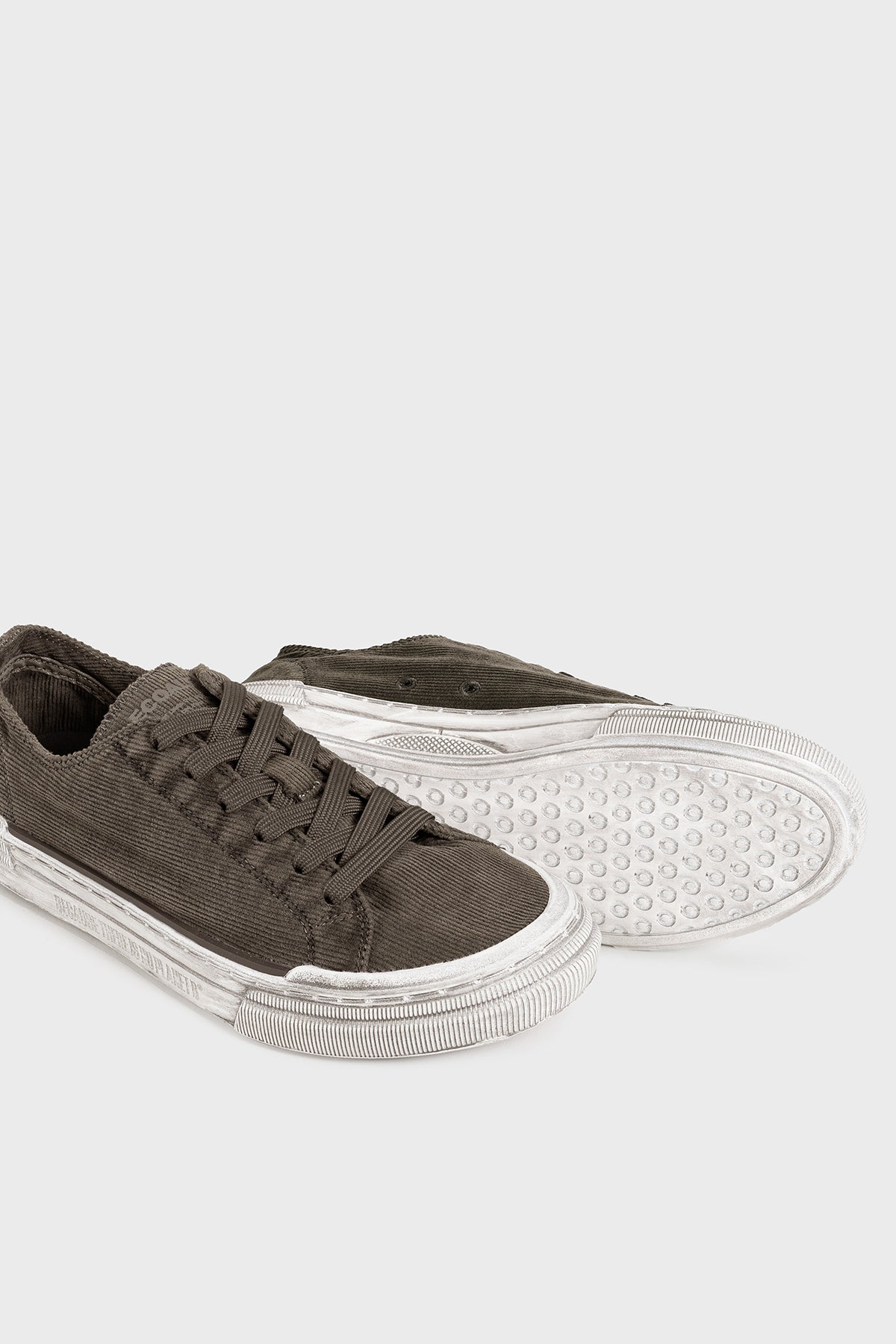 SNEAKERS STRENK CORDUROY MARRONI