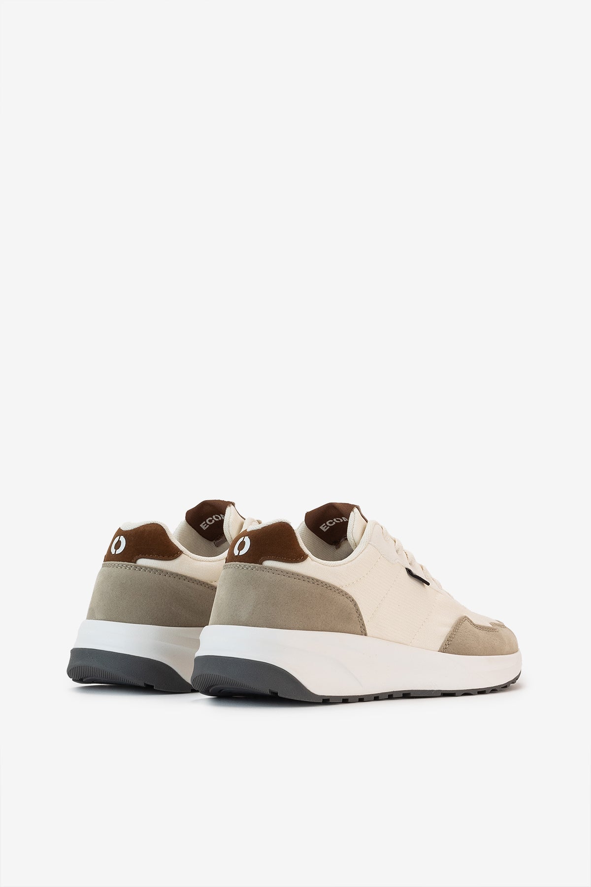 BEIGE SUACE TRAINERS