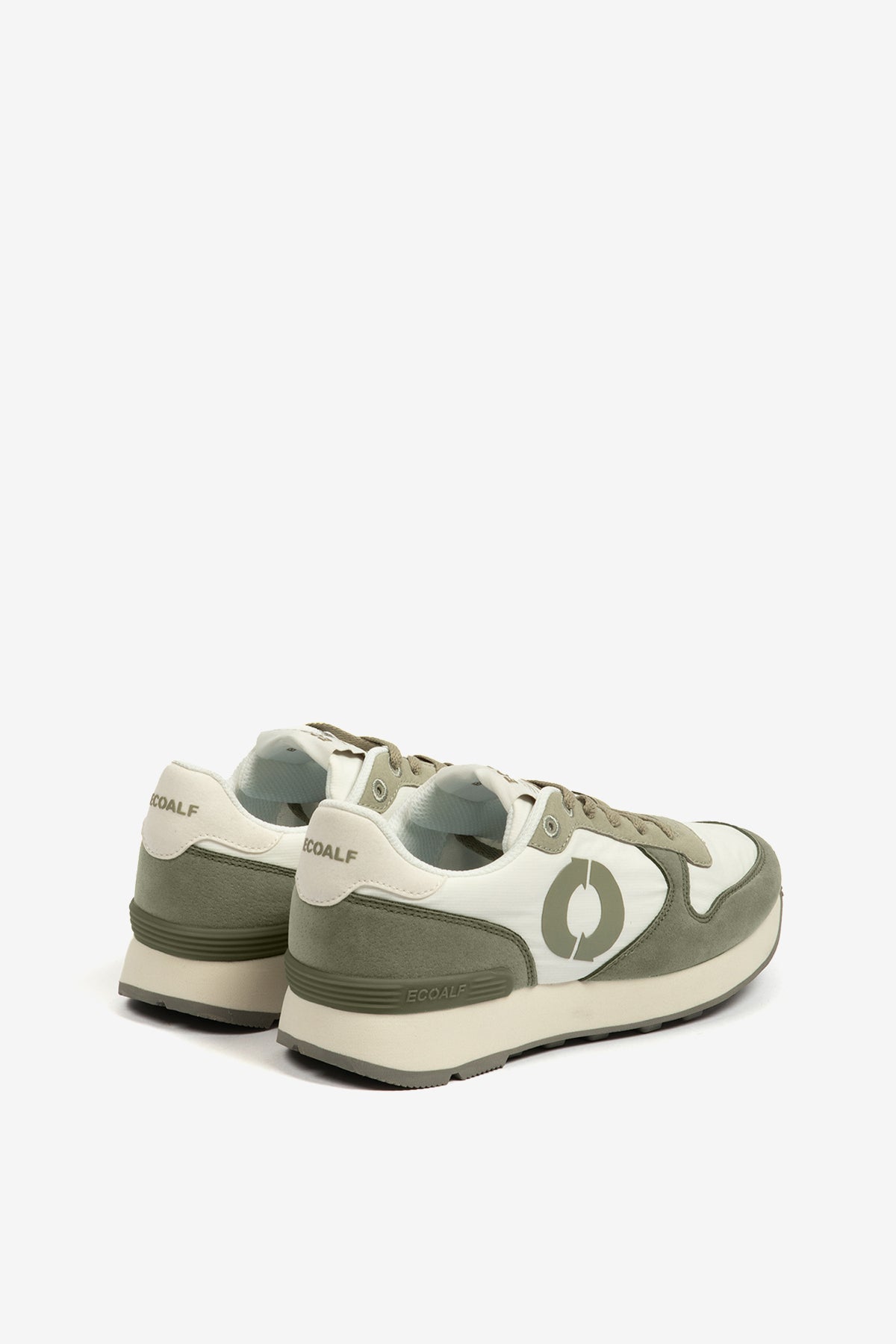 WHITE/GREEN UCLAALF TRAINERS