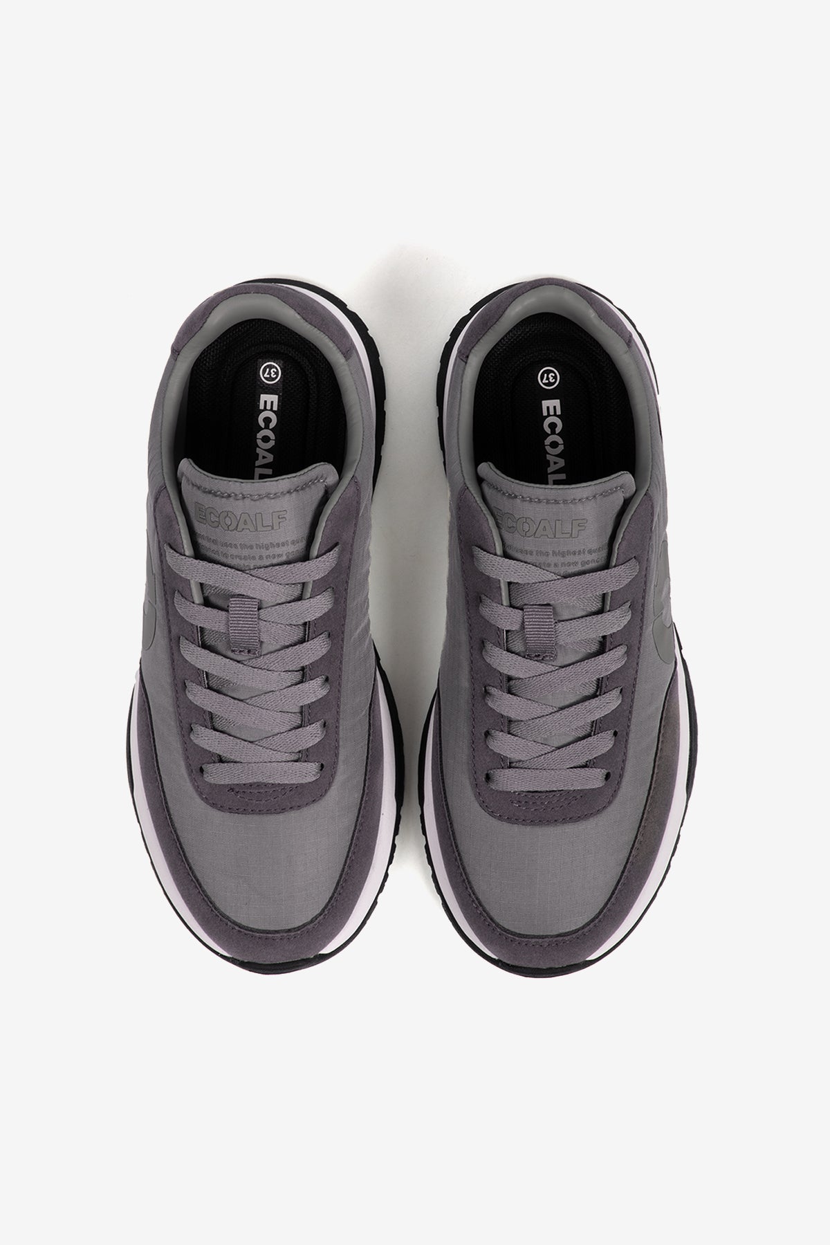 BASKETS VENTURA GRIS FONCÉ