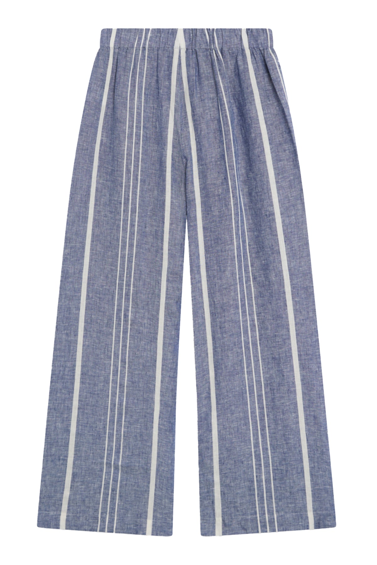 MOSSI STRIPED TROUSERS BLUE