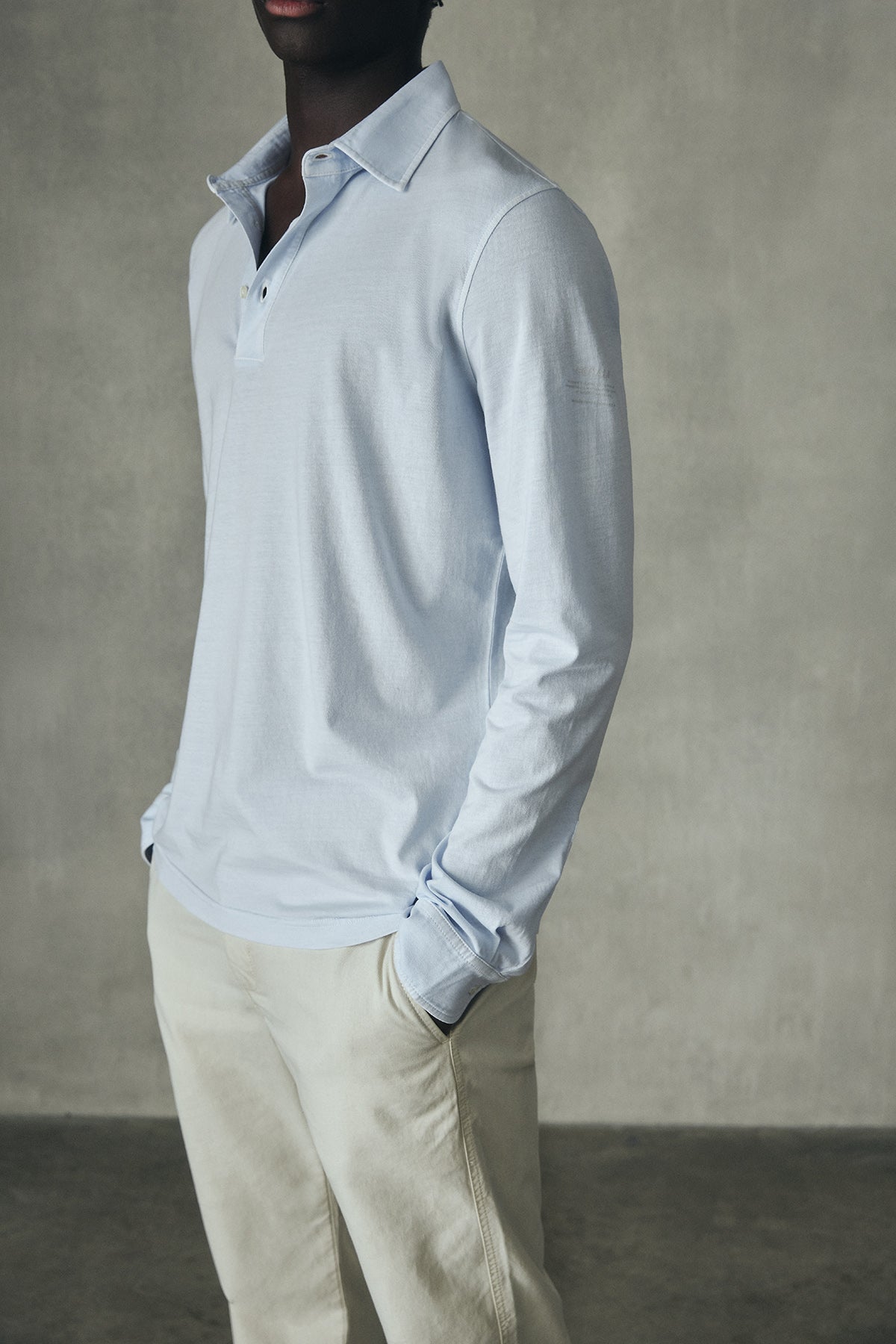 LIGHT BLUE MATIAS POLO SHIRT