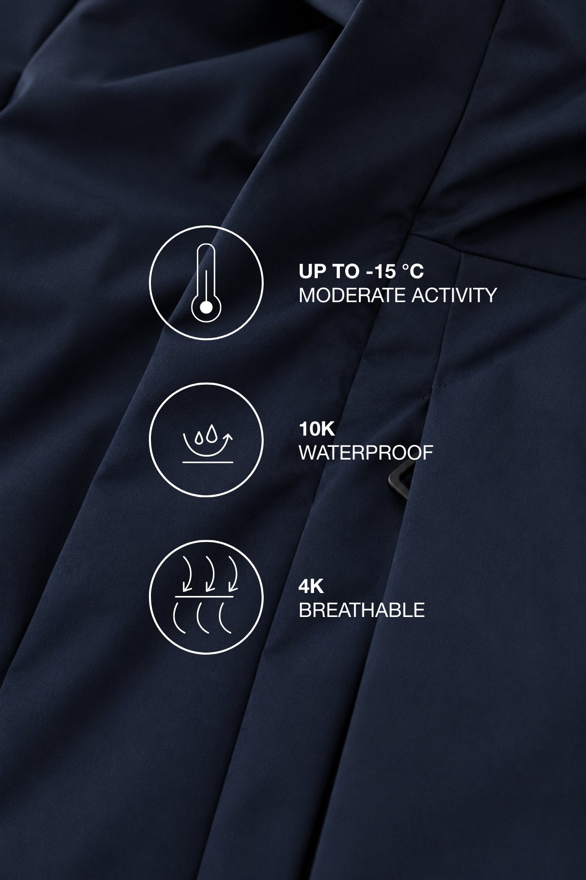 CAPPOTTO NANJIN BLU NAVY
