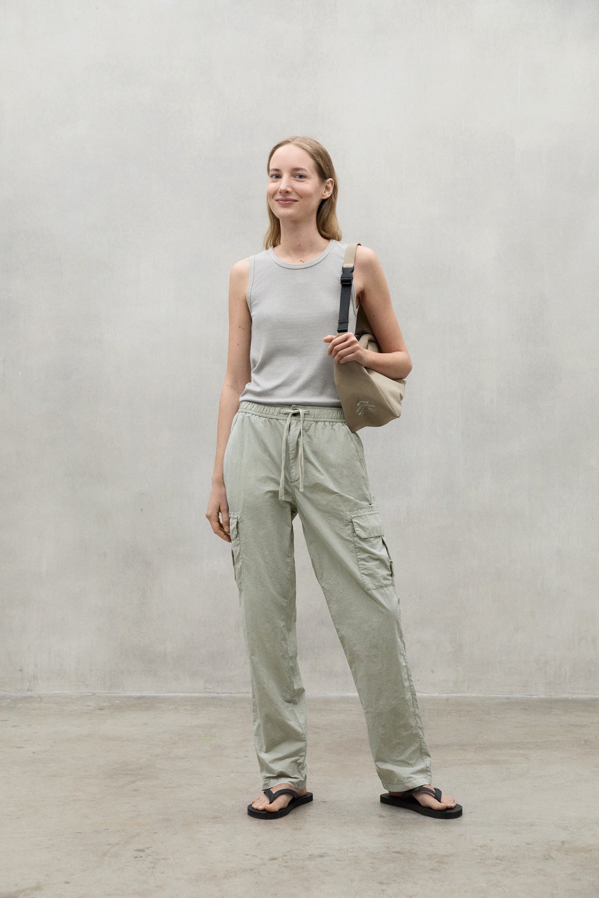 BEIGE COLIN TROUSERS
