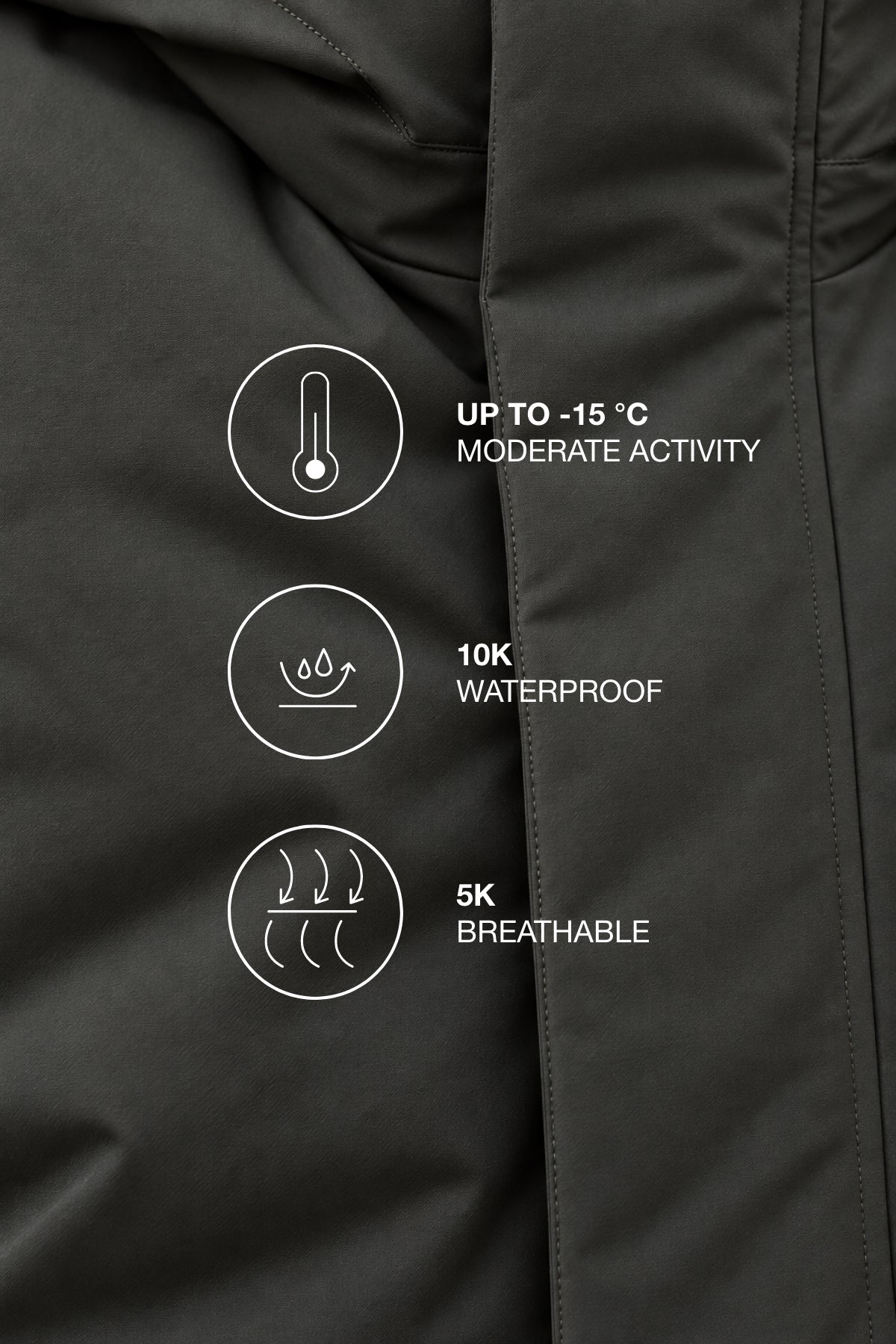 CAPPOTTO PARKO VERDE