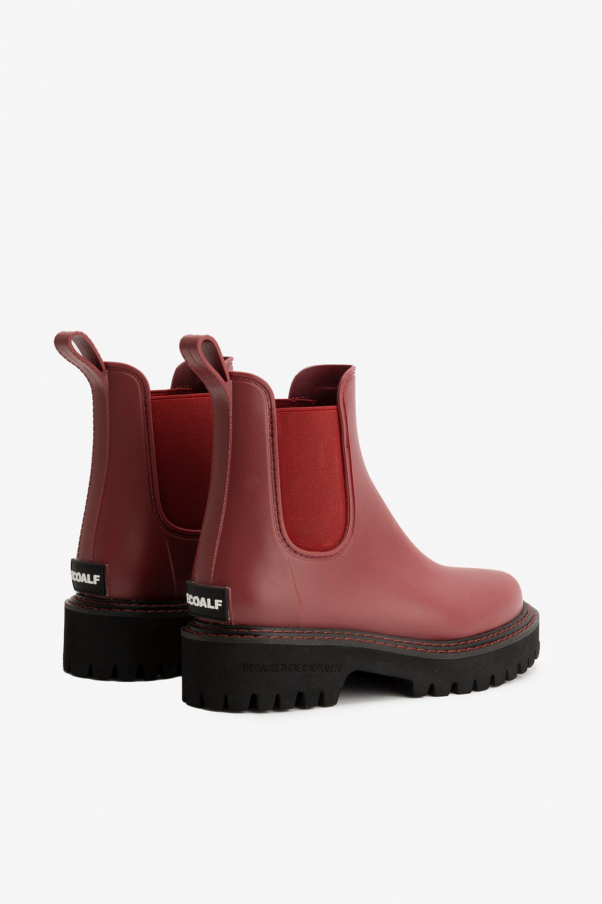 ROT STIEFEL CORAL