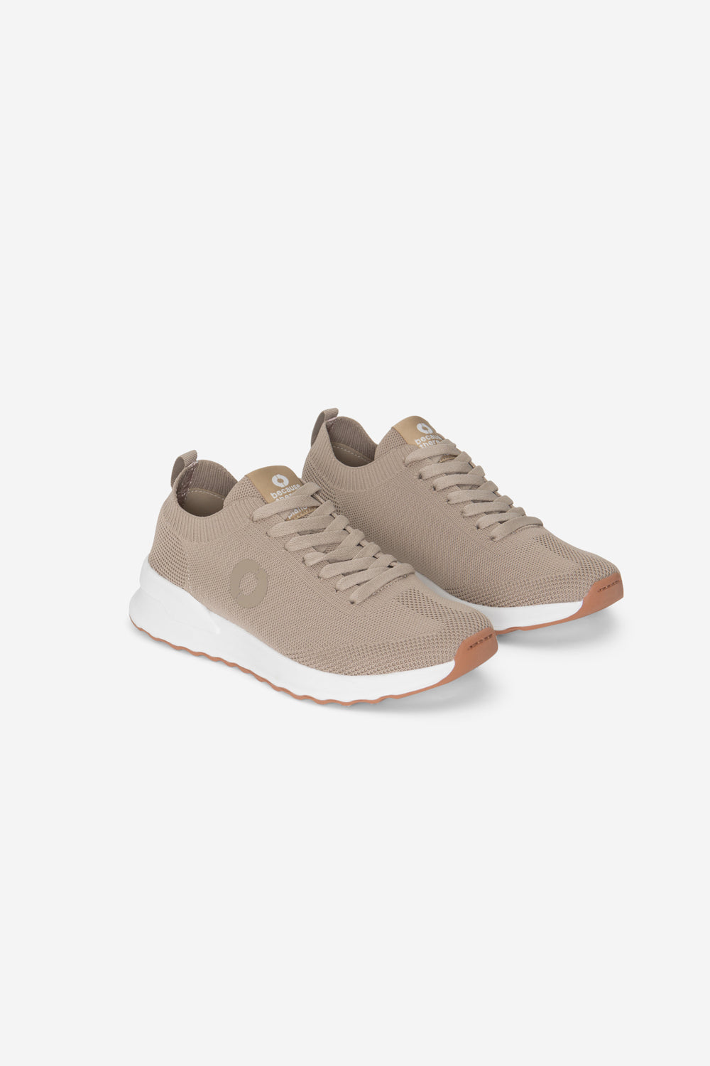 PRINCE KNIT TRAINERS BEIGE