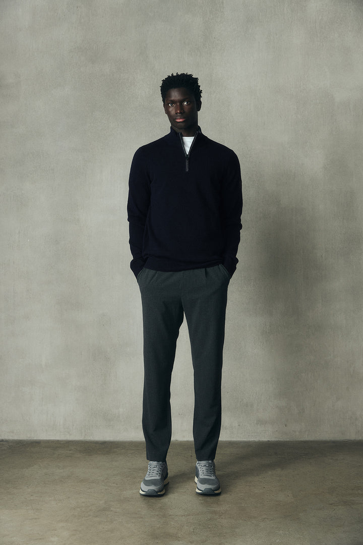 DARK GREY SEPIK TROUSERS