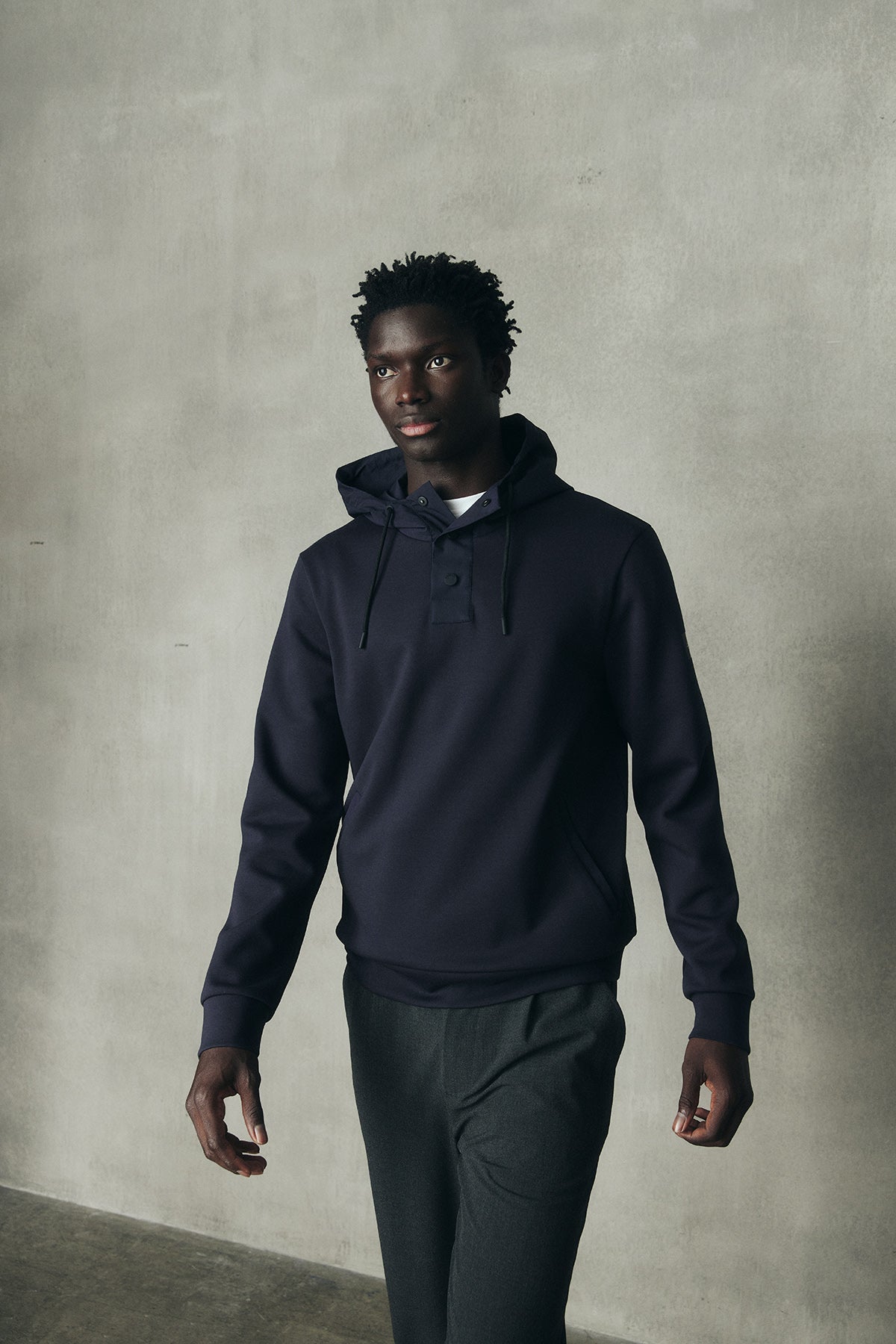 Ecoalf SWEATSHIRT SURAT NAVY BLUE