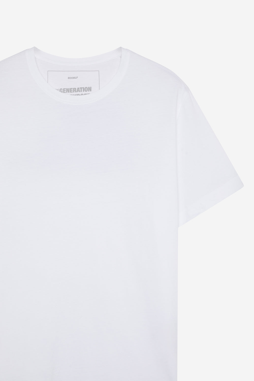 T-SHIRT REGENERATION BIANCO E NERO