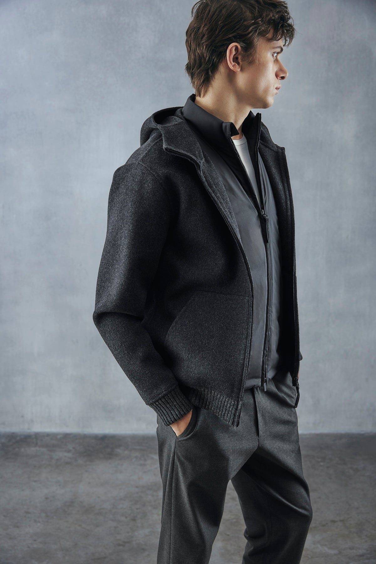 NAVY BLUE ZEUS JACKET