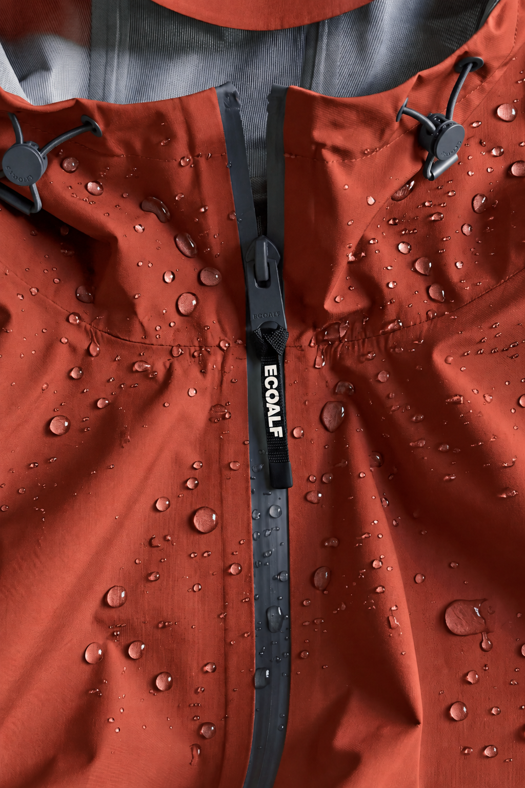 ORANGE DILUVIO JACKET