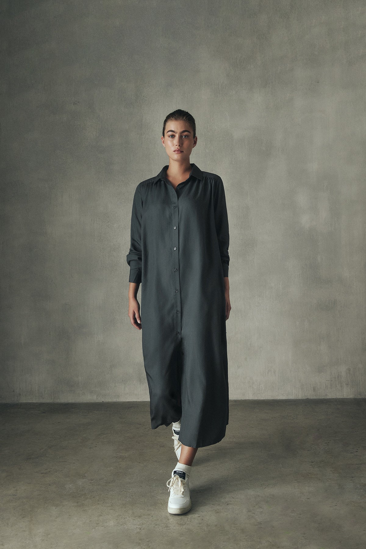 DARK GREEN ALEJANDRA DRESS