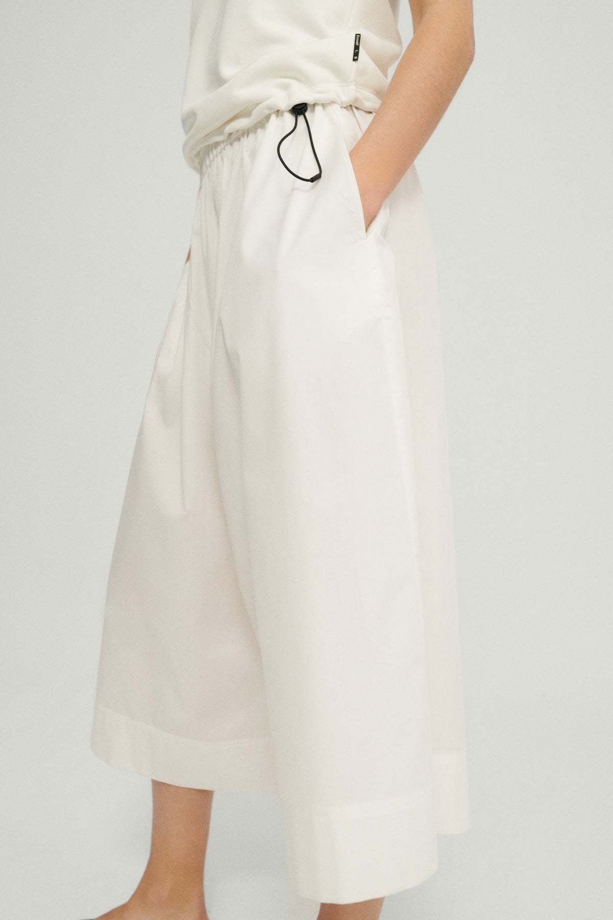 CLAVEL TROUSERS WHITE