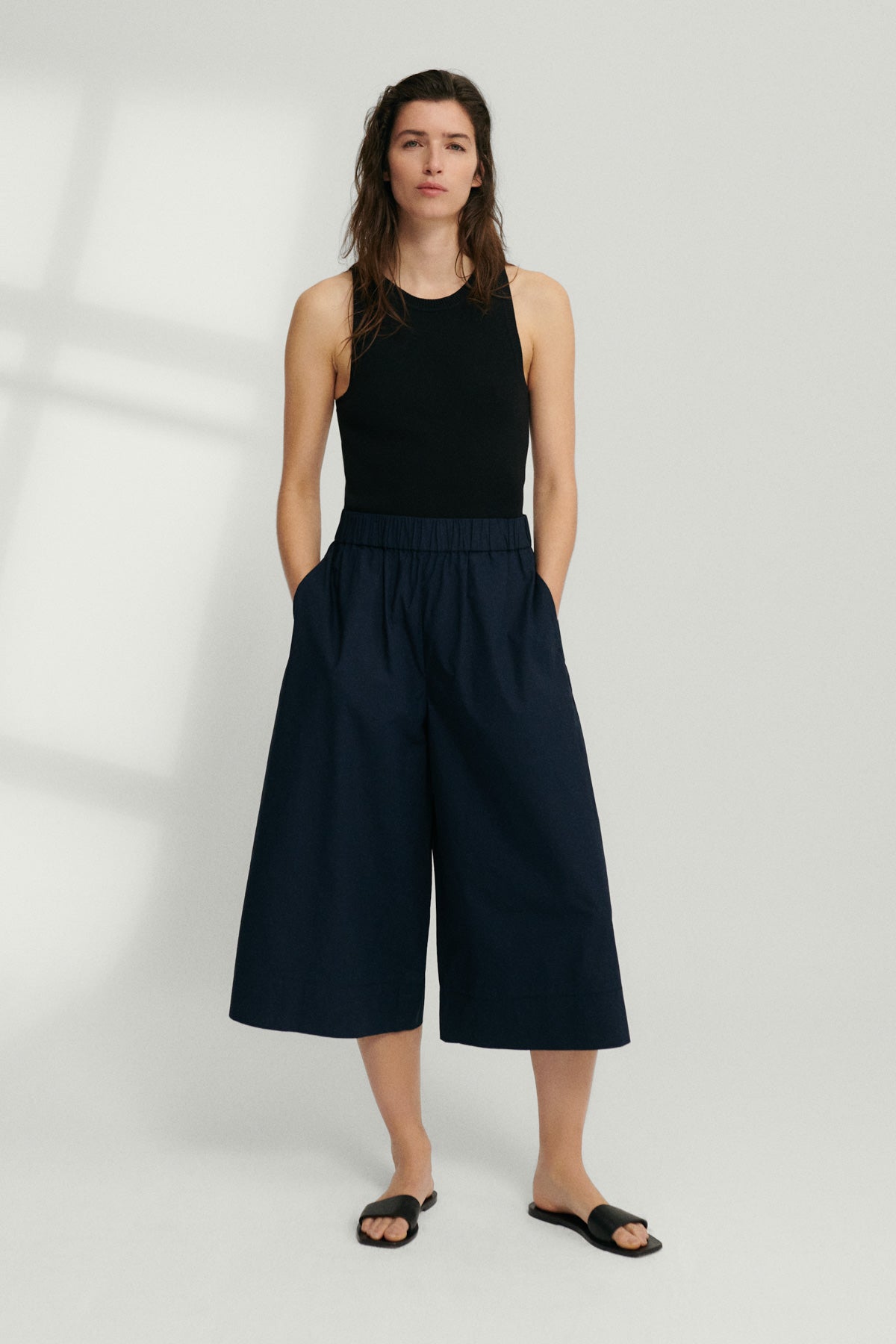 CLAVEL TROUSERS DEEP NAVY